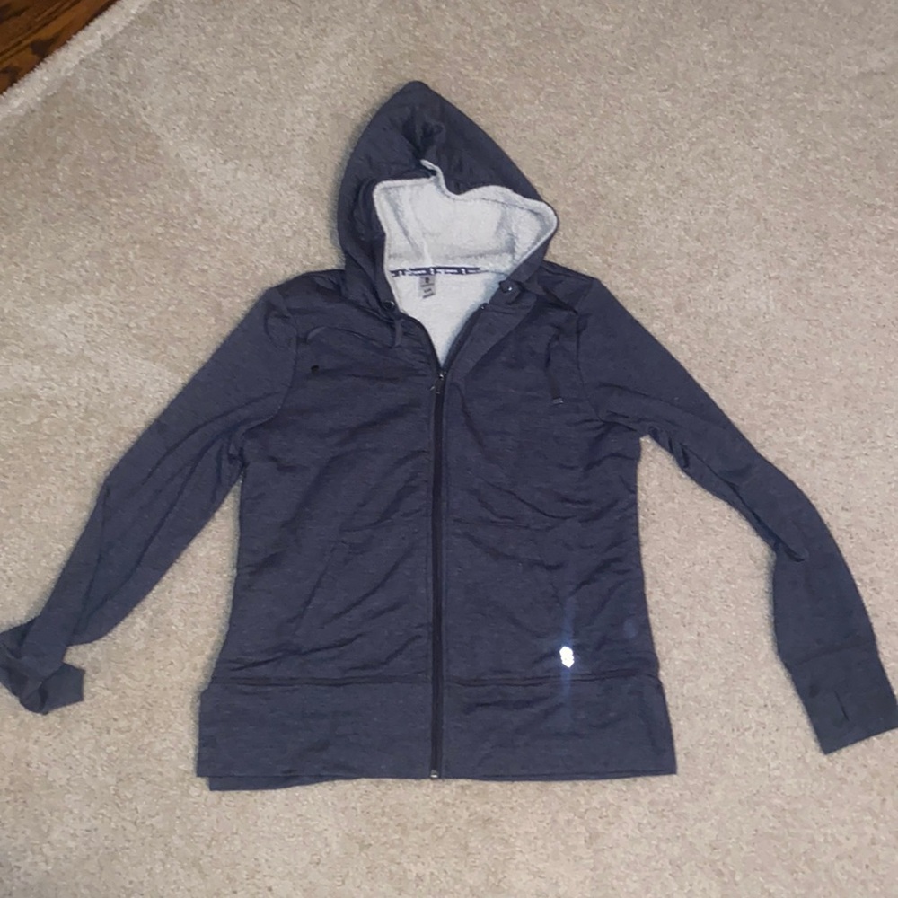 Women's Luxe+ Sherpa Lined Jacket, Small, Charcoal